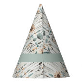 ボホワイルドフラワー パーティーハット (裏面)