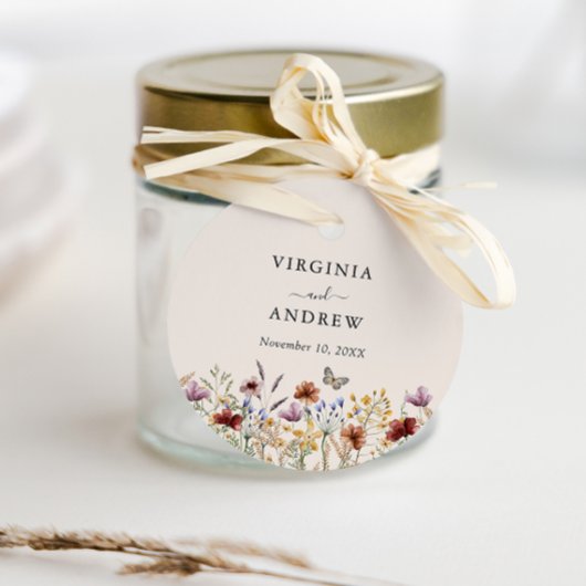 ボホワイルドフラワー フェイバータグ