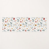 ボホワイルドフラワー ヨガマット (正面(横))