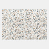 ボホワイルドフラワー ラッピングペーパーシート (正面3)