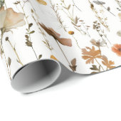 ボホワイルドフラワー ラッピングペーパー (ロールコーナー)