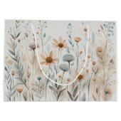 ボホワイルドフラワー ラージペーパーバッグ (裏面)