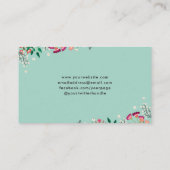 ボホワイルドフラワー 名刺 (裏面)