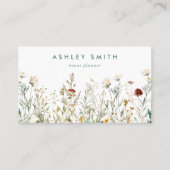 ボホワイルドフラワー 名刺 (正面)