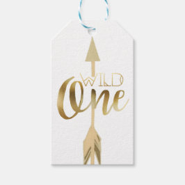 ボホワイルドワン |最初の誕生日パーティー ギフトタグ