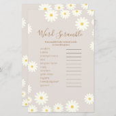 ボホワードスクランブルゲームデイジーフローラ (正面/裏面)