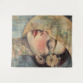 ボホヴィンテージとハーフムーン タペストリー (正面(横))