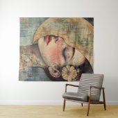 ボホヴィンテージとハーフムーン タペストリー (インサイチュ(横))