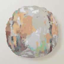 ボホヴィンテージの素朴な、オレンジのトープ、茶色、灰色