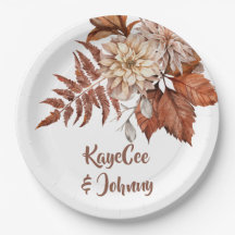 ボホヴィンテージオータムテラコッタ結婚フローラ