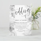 ボホヴィンテージガーデン&バタフライ結婚ズ 招待状 (スタンド正面)