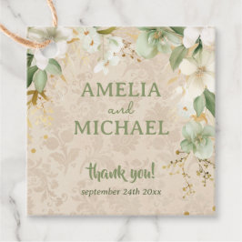 ボホヴィンテージフローラボタニッ結婚クス フェイバータグ