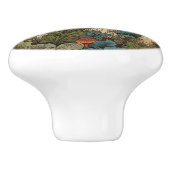 ボホヴィンテージマッシュルーム樹林林 セラミックノブ (側面)