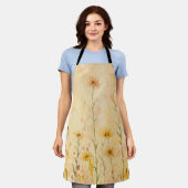 ボホヴィンテージ野草 エプロン (着用した状態)