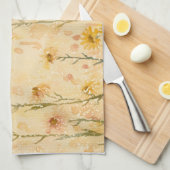 ボホヴィンテージ野草 キッチンタオル (四つ折り)