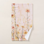 ボホヴィンテージ野草 バスタオルセット (ハンドタオル)