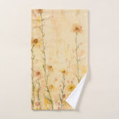 ボホヴィンテージ野草 バスタオルセット (ハンドタオル)