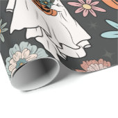 ボホーウィーンハロウィーン幽霊たち ラッピングペーパー (ロールコーナー)