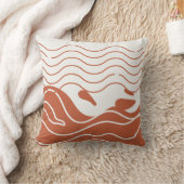 ボホーウェーブズスクエアピロー クッション (ブランケット)