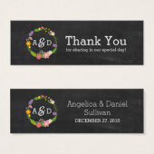 ボホーウッドランドリースオンチャックボ結婚ードズ (正面&裏面)