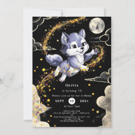 ボホーウルフ誕生日 招待状