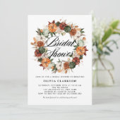 ボホーカンプキンズリース秋ブライダルシャワー 招待状 (スタンド正面)