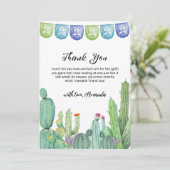 ボホーグリーンリータコフィエスタサボサボシャワー サンキューカード (スタンド正面)