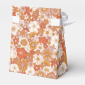 ボホーグルーヴィフローラベビーイン開花ベビーシャワー フェイバーボックス (裏面サイド)