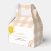 ボホーサンシャインインボーインボービーボックスバースデーパーティー フェイバーボックス (裏面サイド)