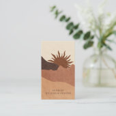 ボホーサンライズウェルネスセンタースパアポイントメントと 名刺 (スタンド正面)