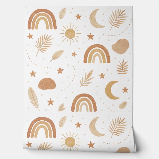 ボホーシナ子供部屋壁紙 壁紙 (ほどく)