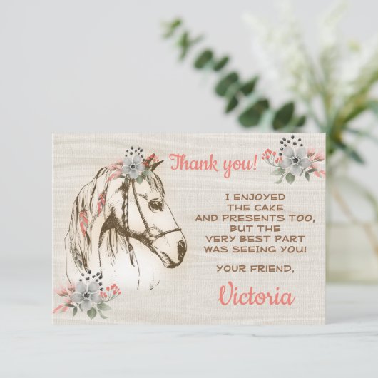 ボホース誕生日パーティーありがとうございます 招待状 (スタンド正面)