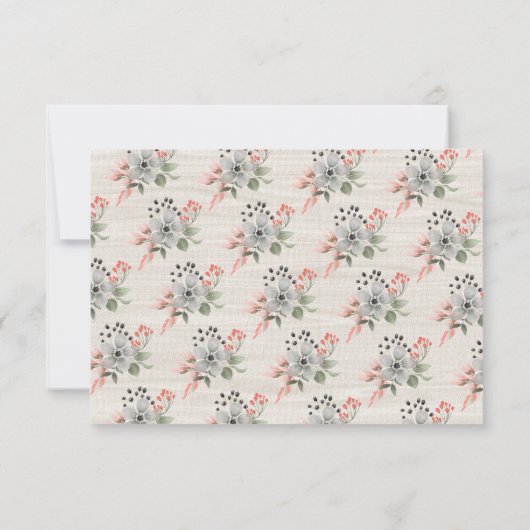 ボホース誕生日パーティーありがとうございます 招待状 (裏面)