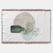 ボホーゼンフローラタンデリオンズインボトル スローブランケット (正面)