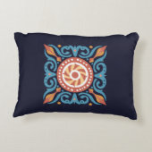 ボホータイル訛り枕 アクセントクッション (裏面)