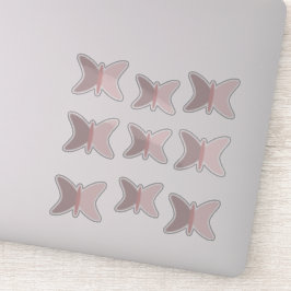 ボホーチョークピンク自然トーン シール