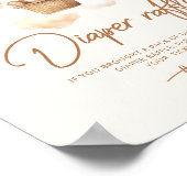 ボホーテディベアおむつラッフル ポスター (角)