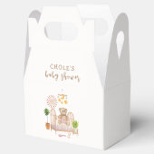 ボホーテディベア子供部屋ベビーシャワー フェイバーボックス (オープン)