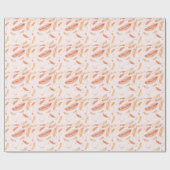 ボホーテントガーデン結婚フローラ ラッピングペーパー (フラット)