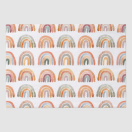 ボホートーン自然ウォーターカラーレインボーズイラストレーション 薄葉紙