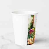 ボホーベジス農家市場誕生日 紙コップ (右)
