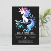 ボホーホース誕生日 招待状 (スタンド正面)