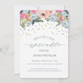 ボホーボーイスプレッルベビーシャワー招待状 招待状 (正面)