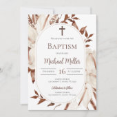 ボホーボーイバプテスマ招待状 招待状 (正面)