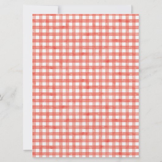 ボホーボーイファームベビーシャワー招待状 招待状 (裏面)