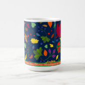 ボホーモダンサンクフアンキュ紅葉カスタム コーヒーマグカップ (中央)