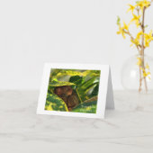 ボホールノートカードのタルシエー カード (黄色い花)