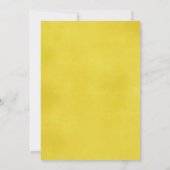 ボホーレイオブサンシャインベビーシャワー招待状 招待状 (裏面)