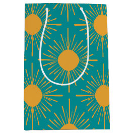 ボホーレイオブサンターコイズ ミディアムペーパーバッグ