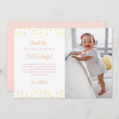 ボホーレインボーは彼女はonederfulサンキューカード サンキューカード (正面/裏面)